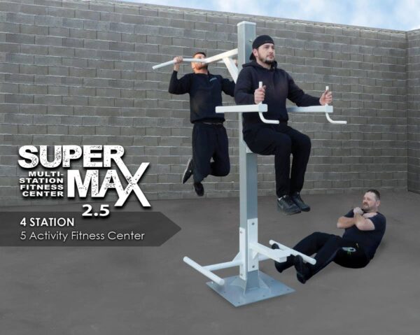 SuperMAX 2.5 Station Fitness Equipment for Prisons, Military, Police, and Fire Departments